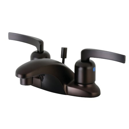 Kingston FB8625EFL 4-Inch Centerset Bathroom Faucet with Retail Pop-Up FB8625EFL